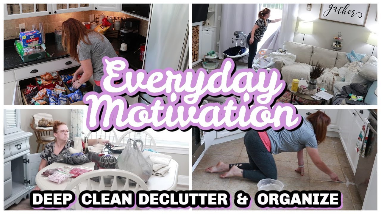 CLEAN DECLUTTER ORGANIZE WITH ME 2021 | EXTREME WHOLE HOUSE CLEANING MOTIVATION