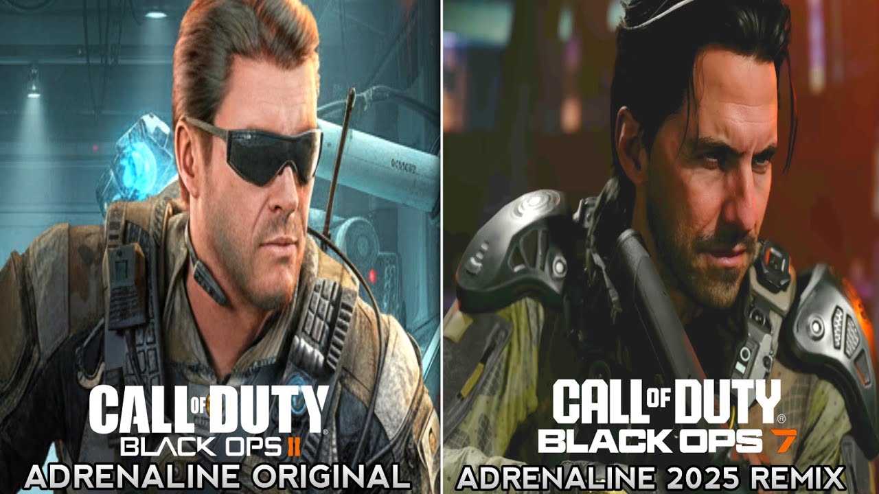 ADRENALINE - Original vs 2025 Remix - COD Black Ops 2 COD vs Black Ops 7 Multiplayer Theme [HQ]