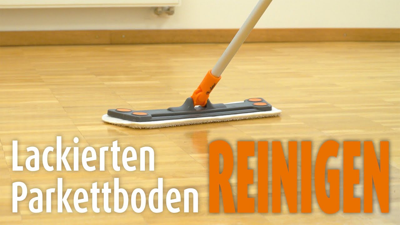 Wie reinige ich einen lackierten Parkettfußboden? – LOBA Cleaner