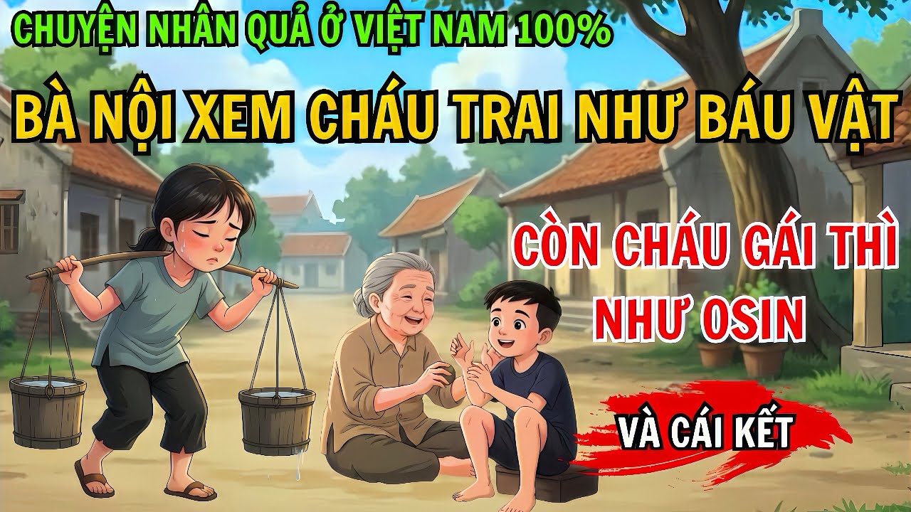 Bà Nội Xem Cháu Trai Như Báu Vật, Còn Cháu Gái Thì Như OSIN, Và Cái Kết Đắng Ngắt Lúc Về Già!