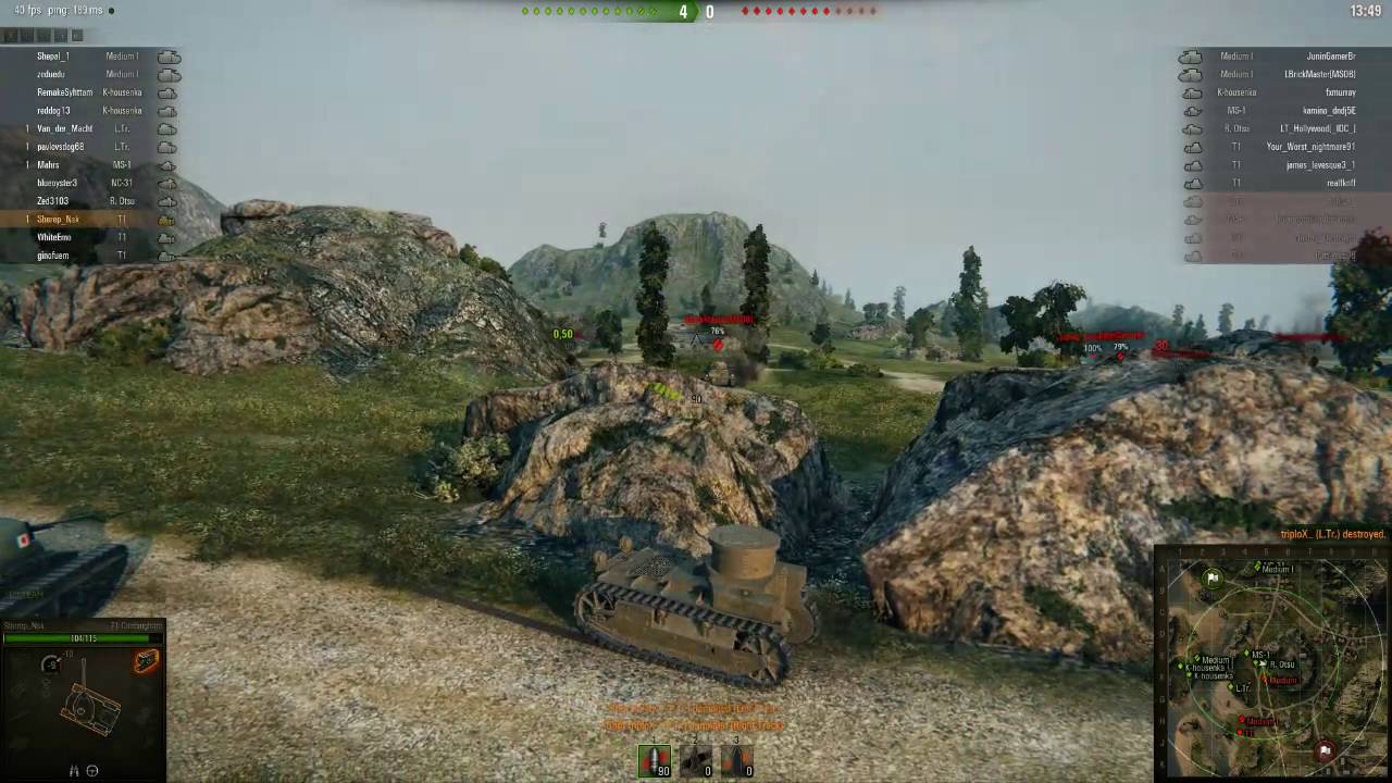 World of Tanks WOT Mines