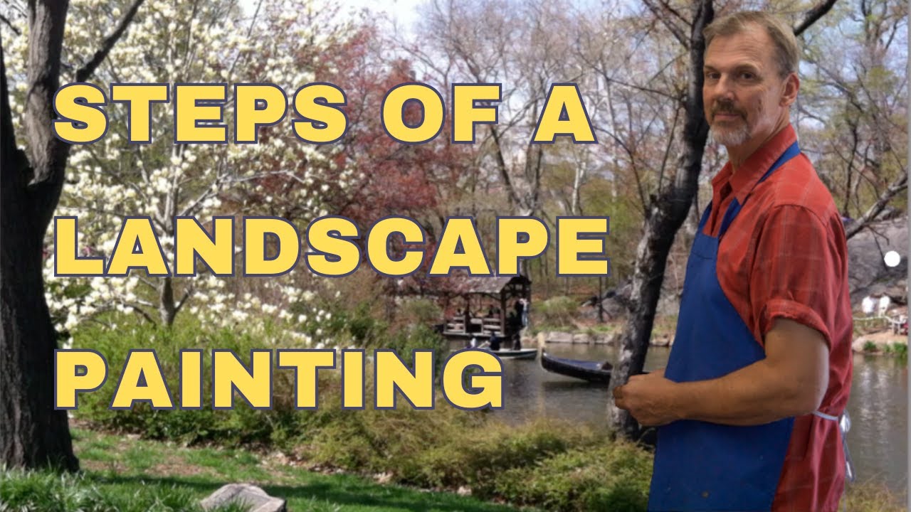 Steps of a Landscape Painting