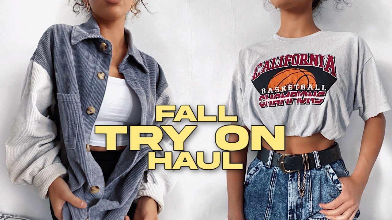 FALL / AUTUMN TRY ON CLOTHING HAUL | PLT