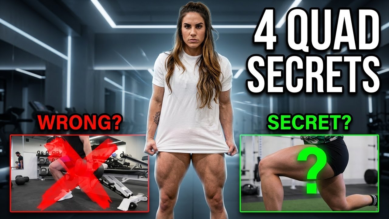 My Four Favorite Exercises To Build Massive Quads