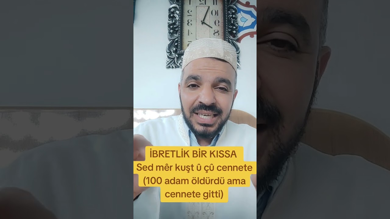 Yüz adam öldürdü ama cennete gitti