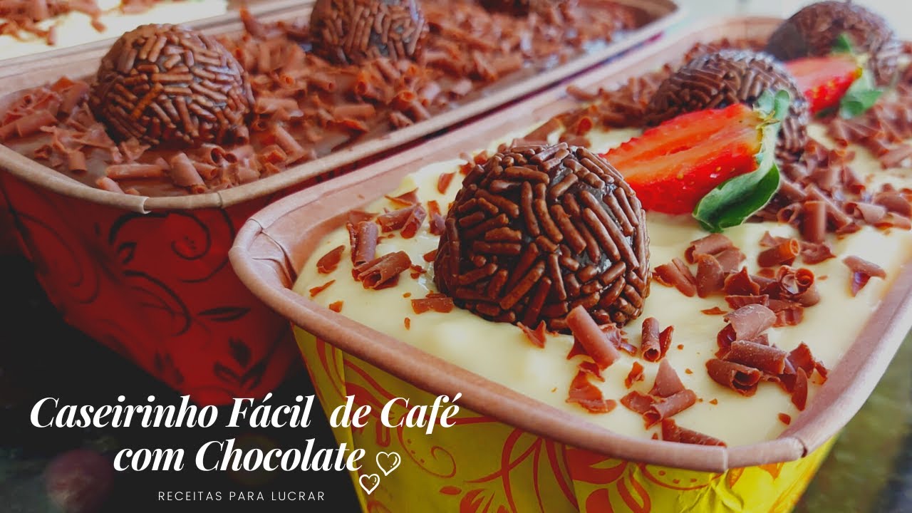 CASEIRINHO FÁCIL DE CAFÉ COM CHOCOLATE - SABOR SURPREENDENTE