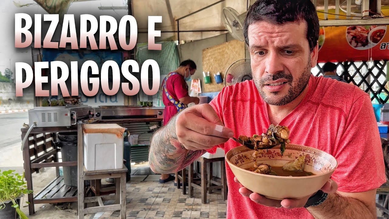 PROVANDO A COMIDA MAIS MORTAL DA ÁSIA ⚠️ 🇹🇭