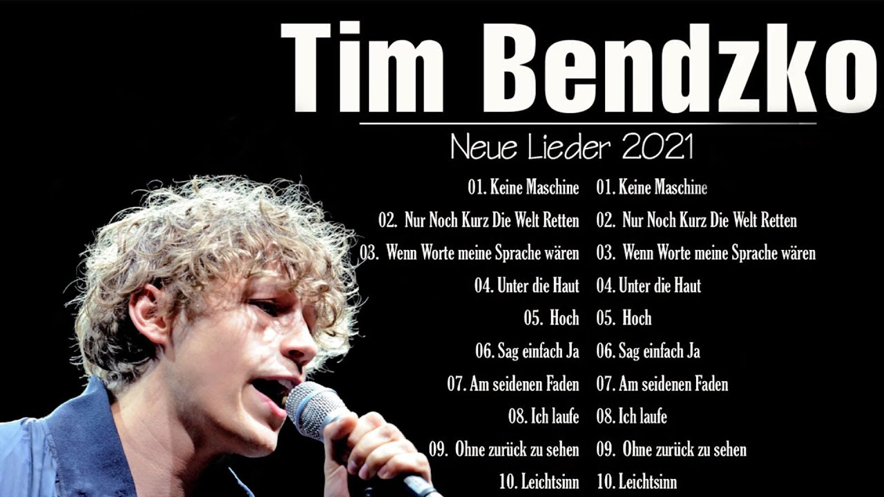 Tim Bendzko Greatest Hits -  The Very Best Of Tim Bendzko - Tim Bendzko Best Songs Full Album 2021