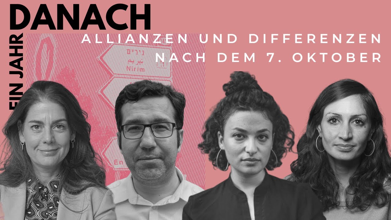Podium: Allianzen und Differenzen nach dem 7. Oktober | Laura Cazés, Gilda Sahebi,  Ismail Küpeli