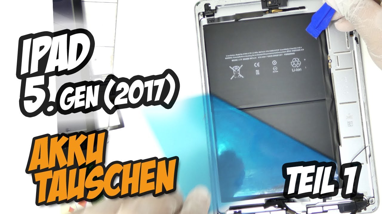 Apple iPad 2017 5. Gen Akku Tauschen – Schritt für Schritt [Teil 1]