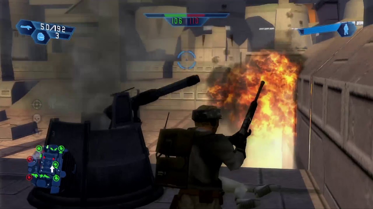 Star Wars Battlefront I (2004) - Campaign (Hard) : Bespin Cloud City - XBOX One - No Commentary