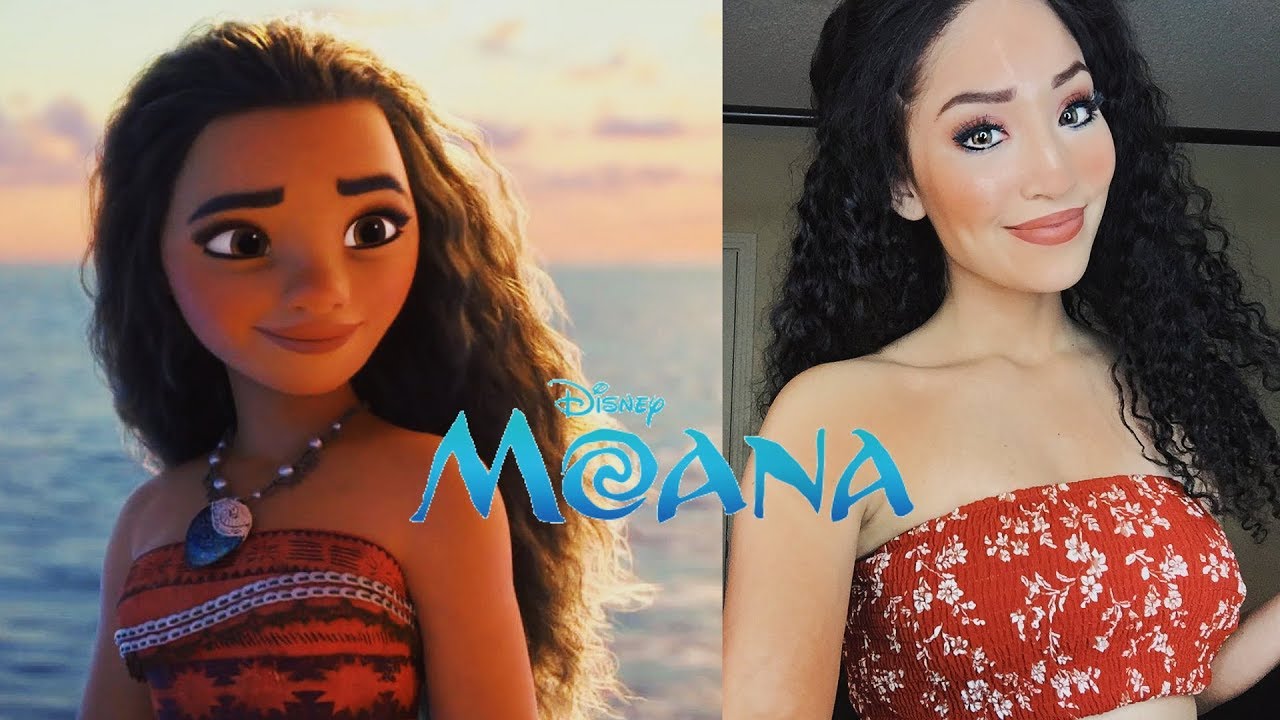 Сериал Disney на каждый день: макияж Моаны с Nemer Hair