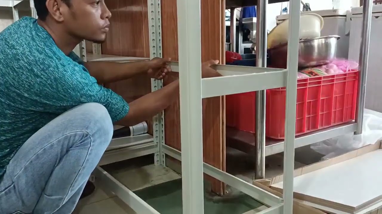 Cara Merakit Rak Besi Krisbow