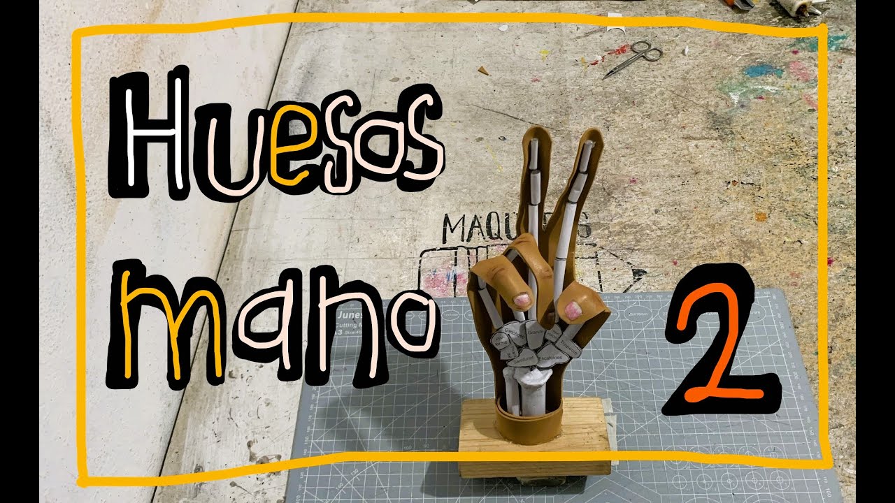 Huesos de la Mano 2 Maqueta