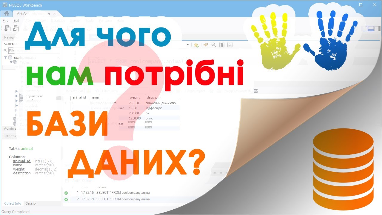 2. Для чого потрібні бази даних