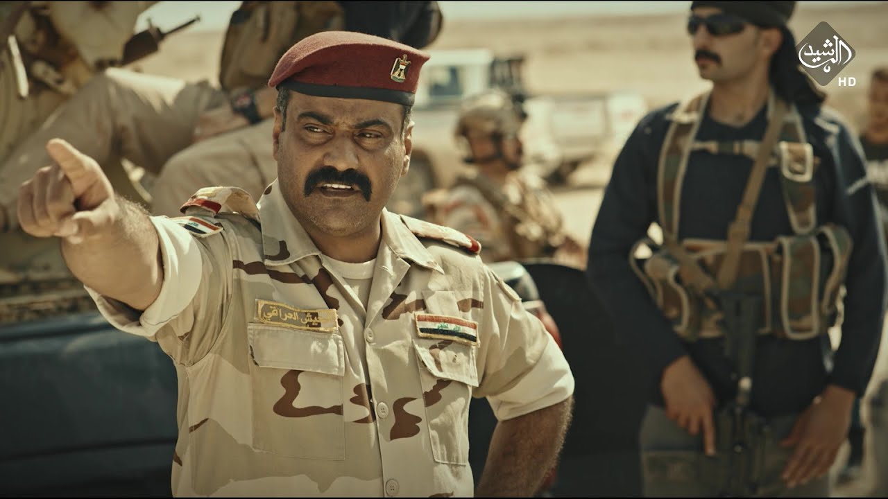 الرائد علي النداوي يتكفل بتدريب منصور ابو حديدة #الساتر_الغربي