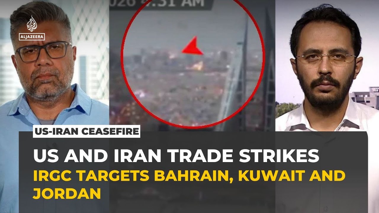 Iran attacks US facilities in Bahrain, Kuwait and Jordan after strikes near Hormuz