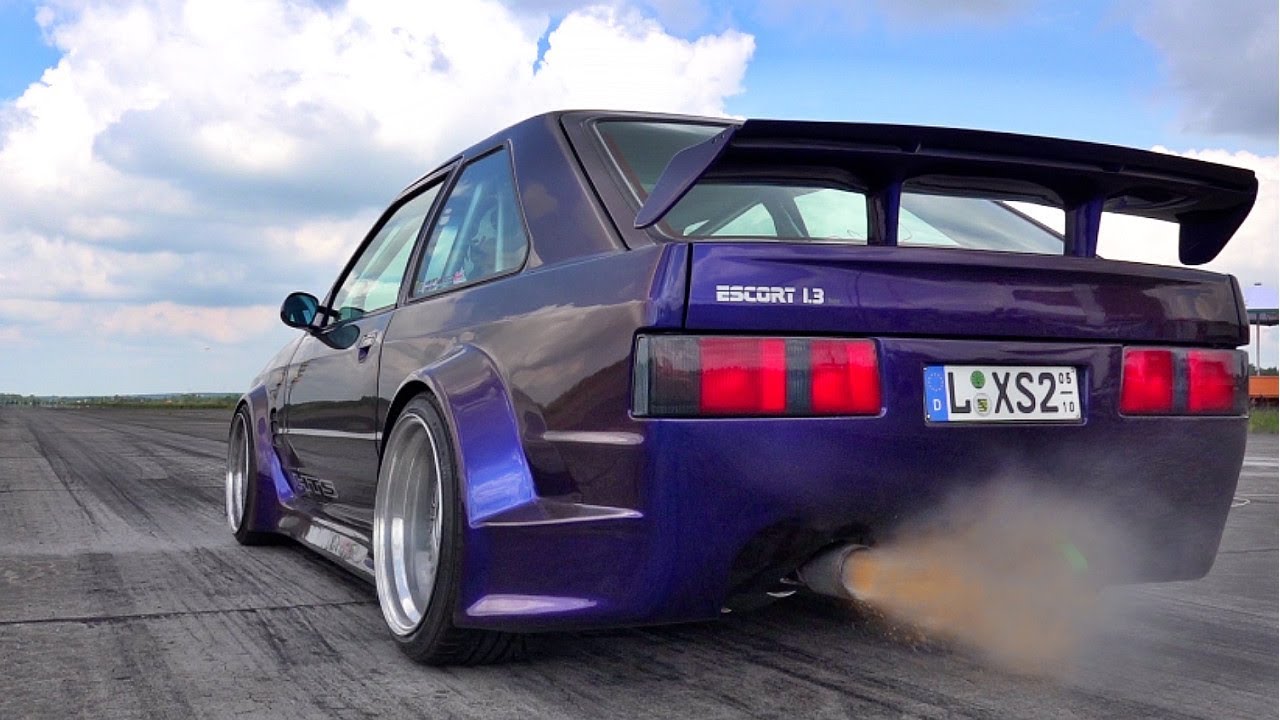 Ford Escort RS2000 Turbo Acceleration Sound