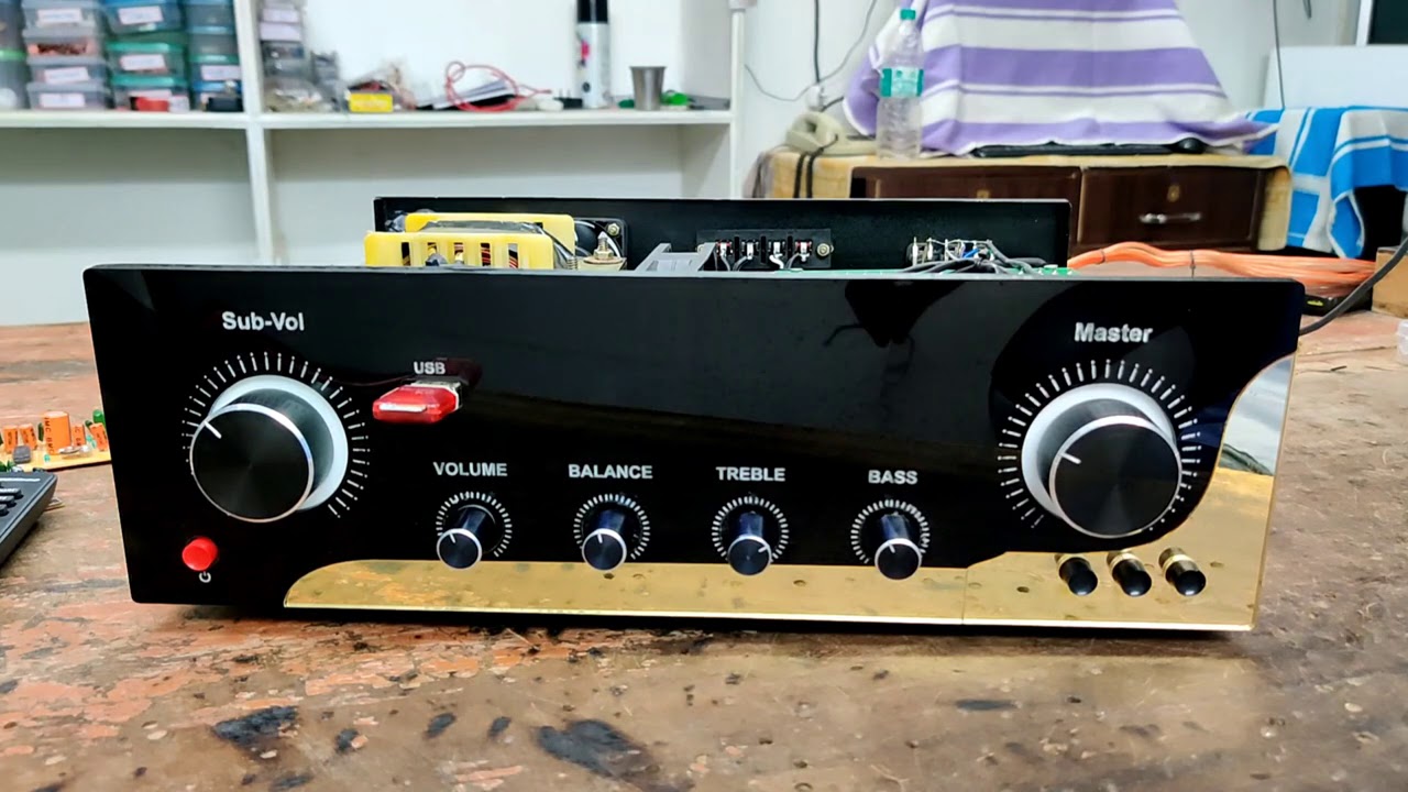 CRYSTAL clear 2.1 amplifier JBL  cool bass effect-MANO audios