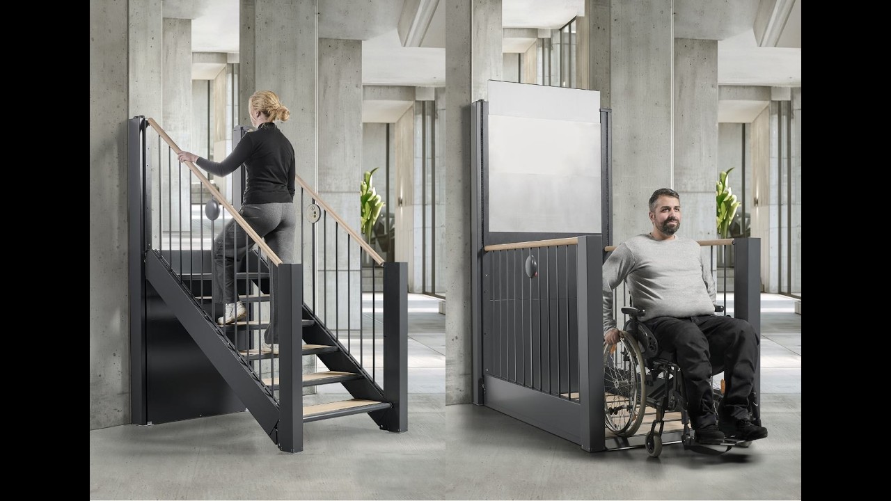 StepOne: La Scala che diventa Elevatore. La rivoluzione del design inclusivo.