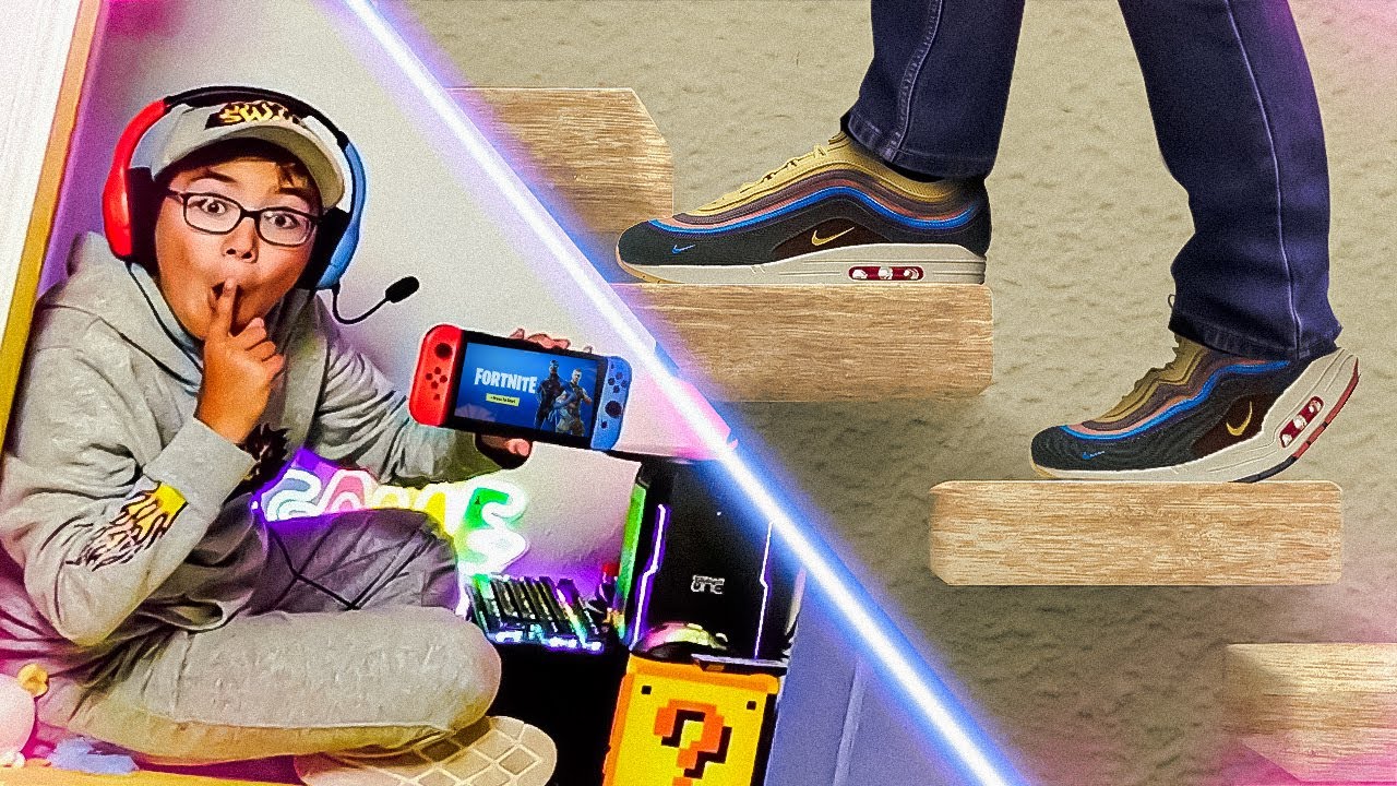 Swan crée une Cachette Secrète Gaming dans notre nouvelle maison !