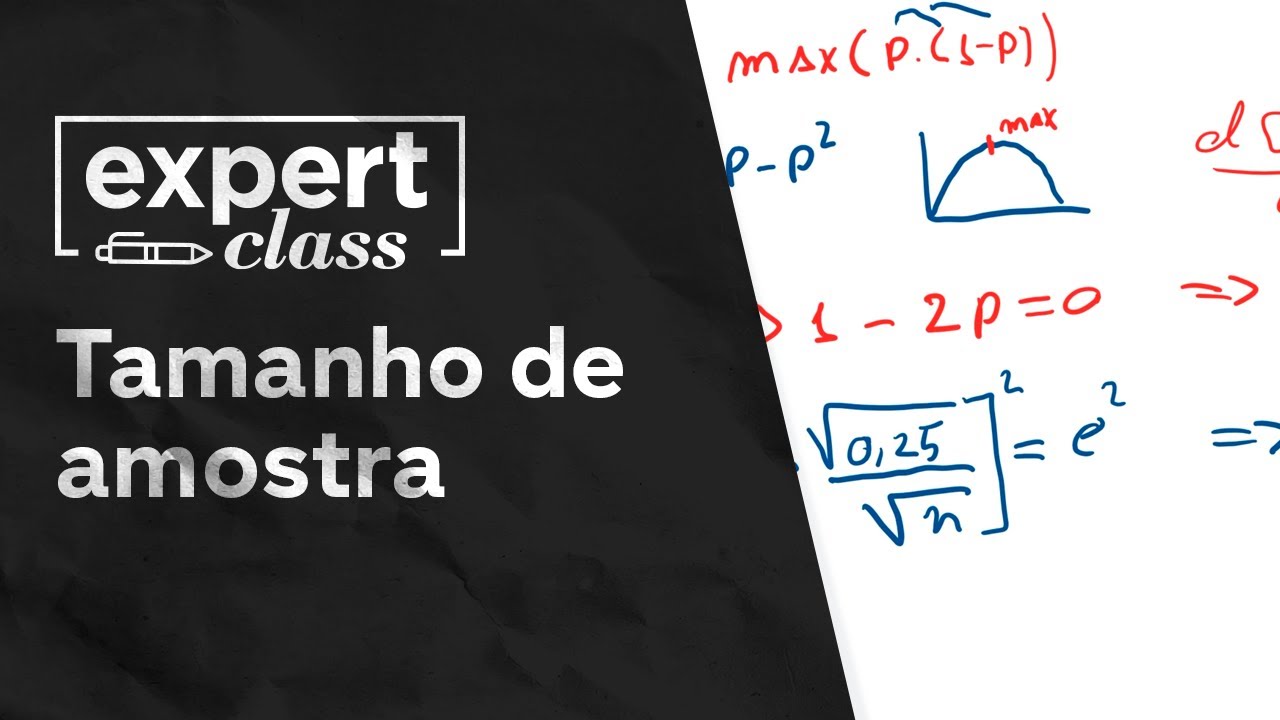 ✏️ Tamanho de amostra | Expert Class