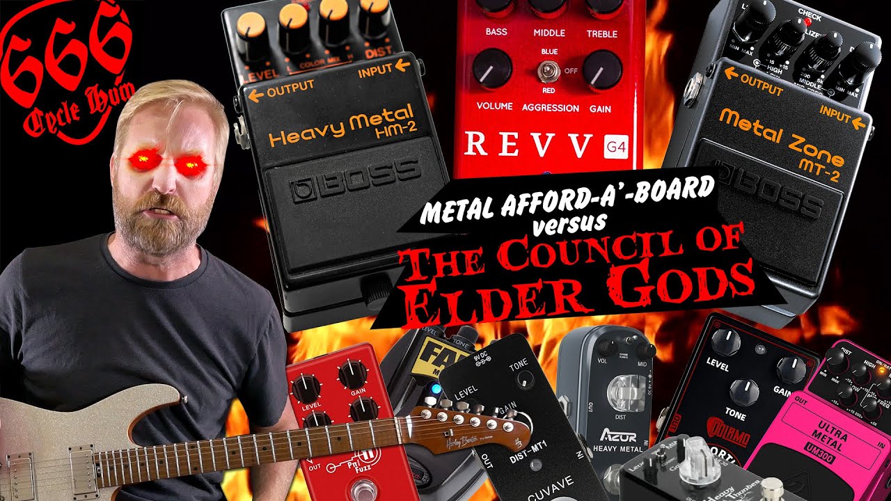 Metal Afford-a-board Vs. 'THE COUNCIL OF ELDER GODS' (HM-2, REVV G4 & MT-2) #Affordaboard
