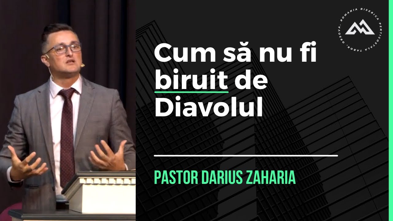 Darius Zaharia - Cum sa nu fii biruit de Diavolul