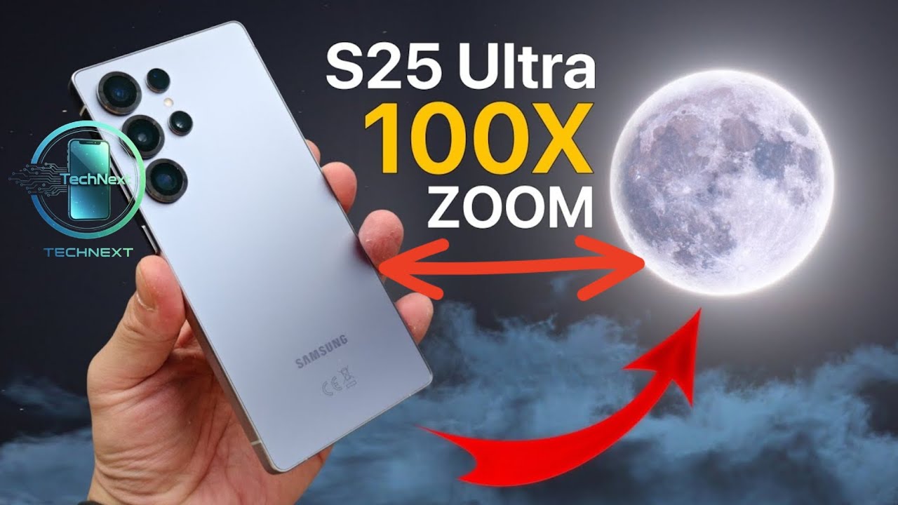 🌙 Galaxy S25 Ultra | Live Moon Zoom Test 2025 🚀📱