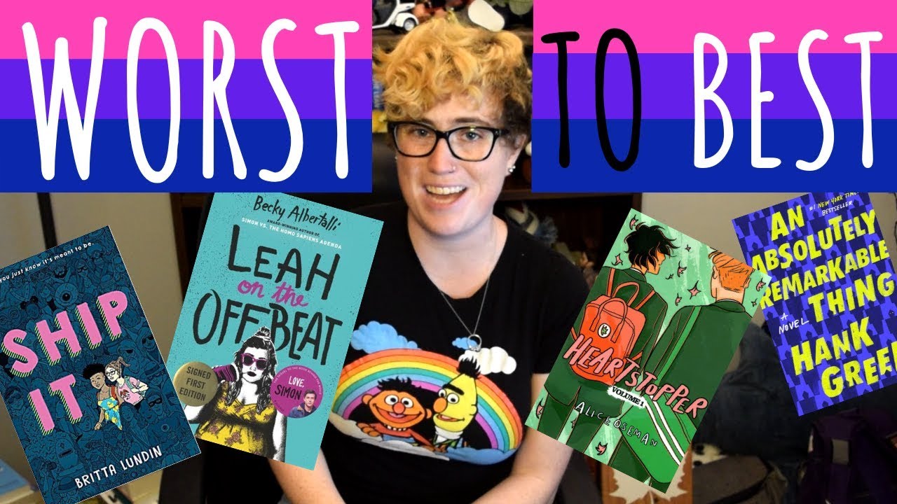 WORST to BEST Books for Bisexual Representation! BookTube Pride Month