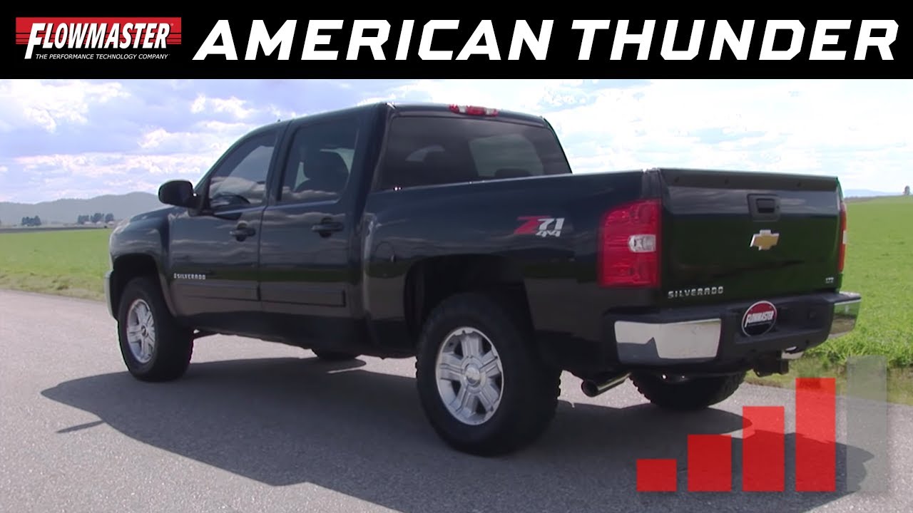 2007-13 GM Silverado/Sierra 1500 5.3L - American Thunder Cat-back Exhaust 817680