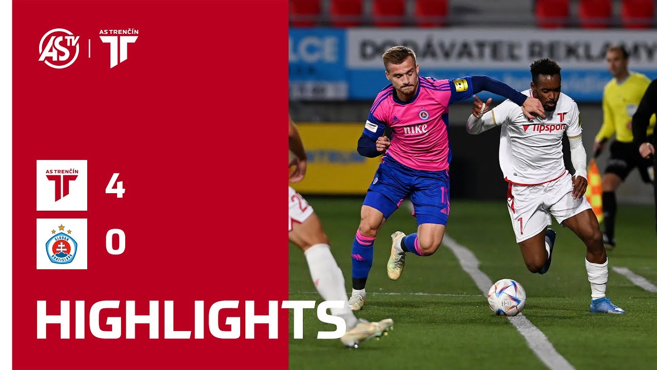ASTV HIGHLIGHTS | FL | AS Trenčín - ŠK Slovan Bratislava 4:0 (2:0)