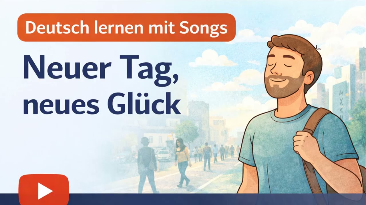 Neuer Tag, neues Glück - Deutsch lernen mit Songs Songs mit Lyrik und Untertitel
