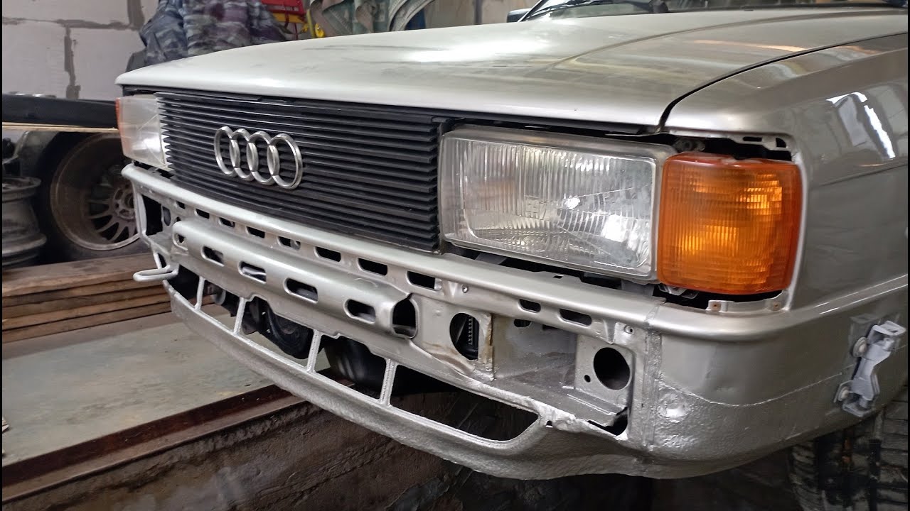 Собираю морду ауди 80 b2 quattro Часть 1