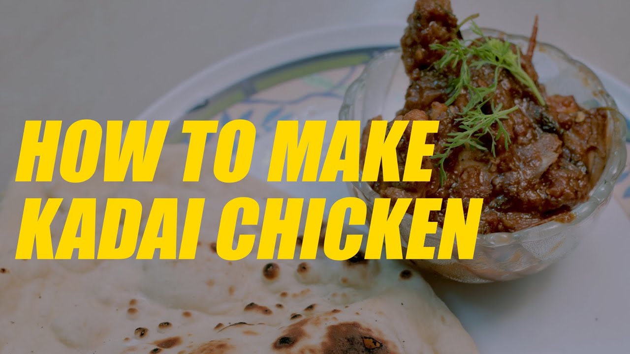 Kadai Chicken Recipe / Restaurant Style / ChefKit Photography