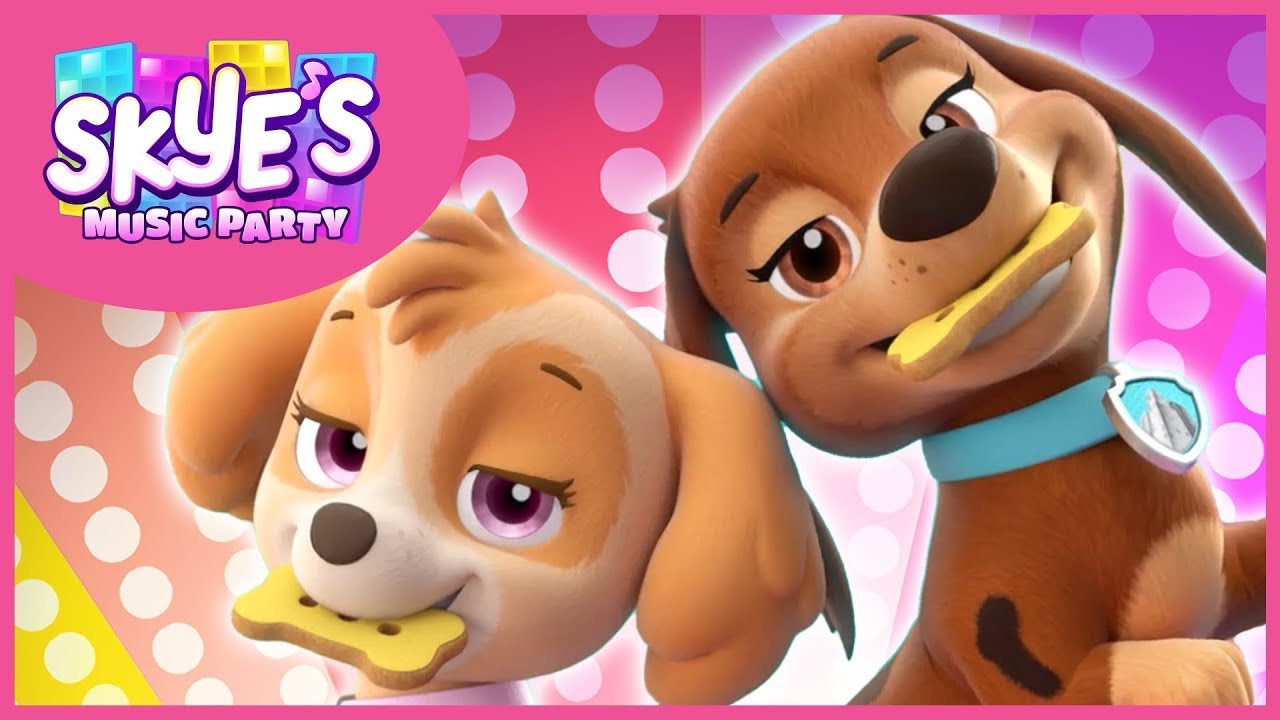Boogie to the Food Song with Skye & Friends | Skye's Music Party | Cartoons for Kids