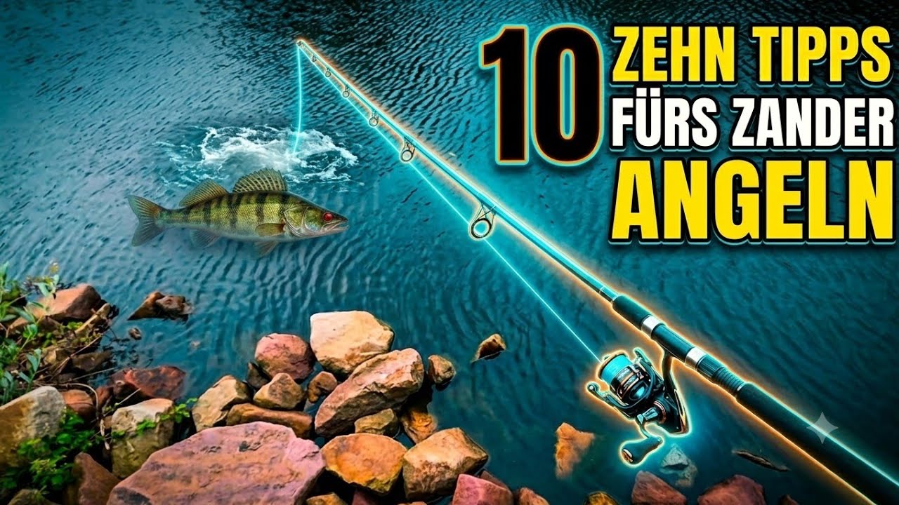 10 ULTIMATIVE Zander-Tipps f&uuml;r den Kanal! 🎣 | K&ouml;derfisch-Angeln am Kanal