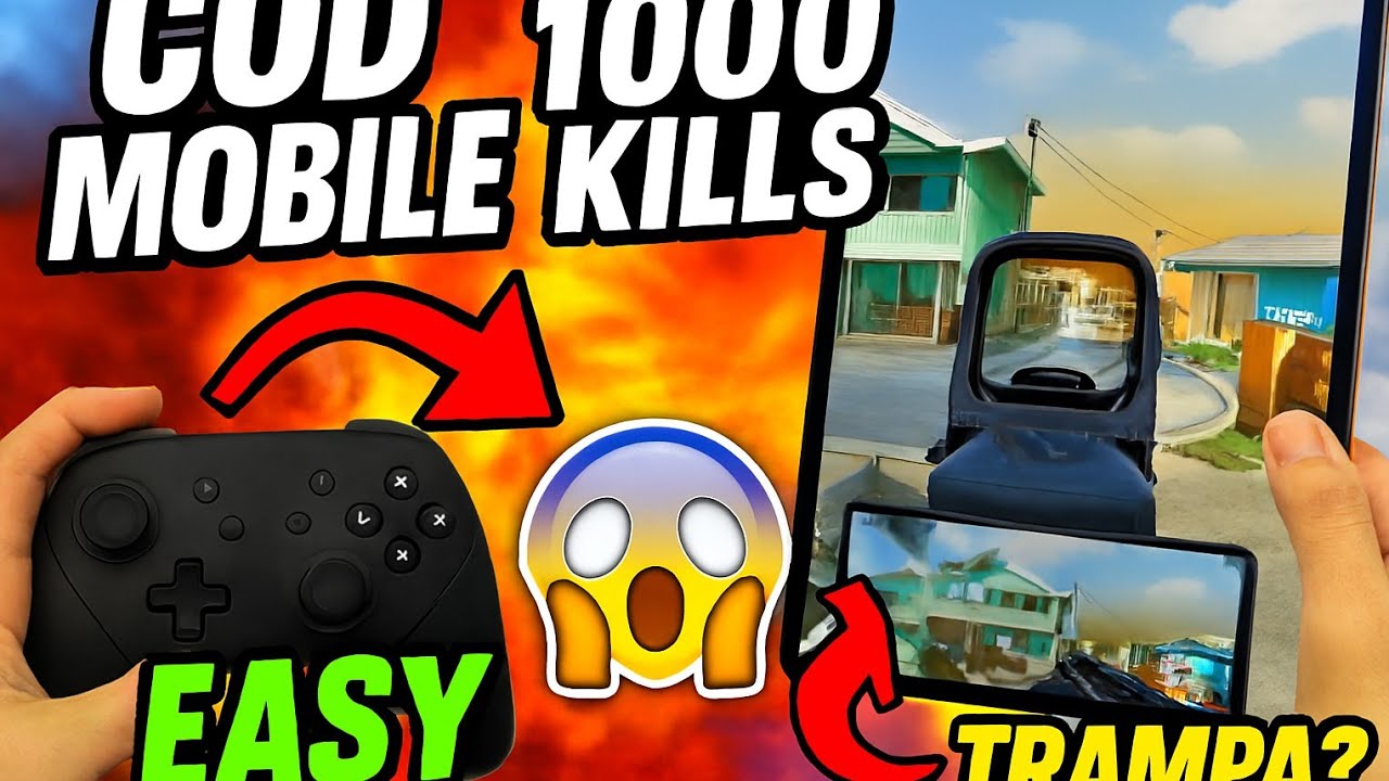 ¿Vale la pena jugar COD Mobile con CONTROL? vs TÁCTIL(NO CREERAS LO QUE PASO)
