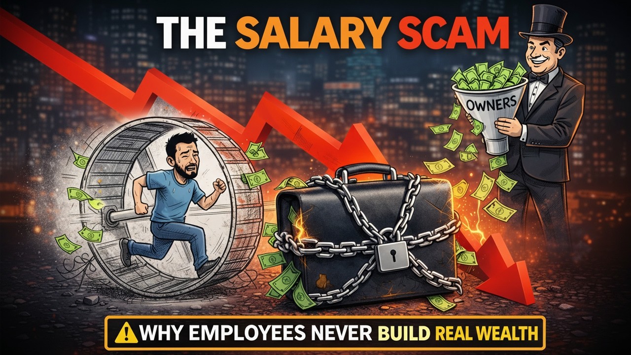 The Salary Scam – Why Employees Never Build Real Wealth