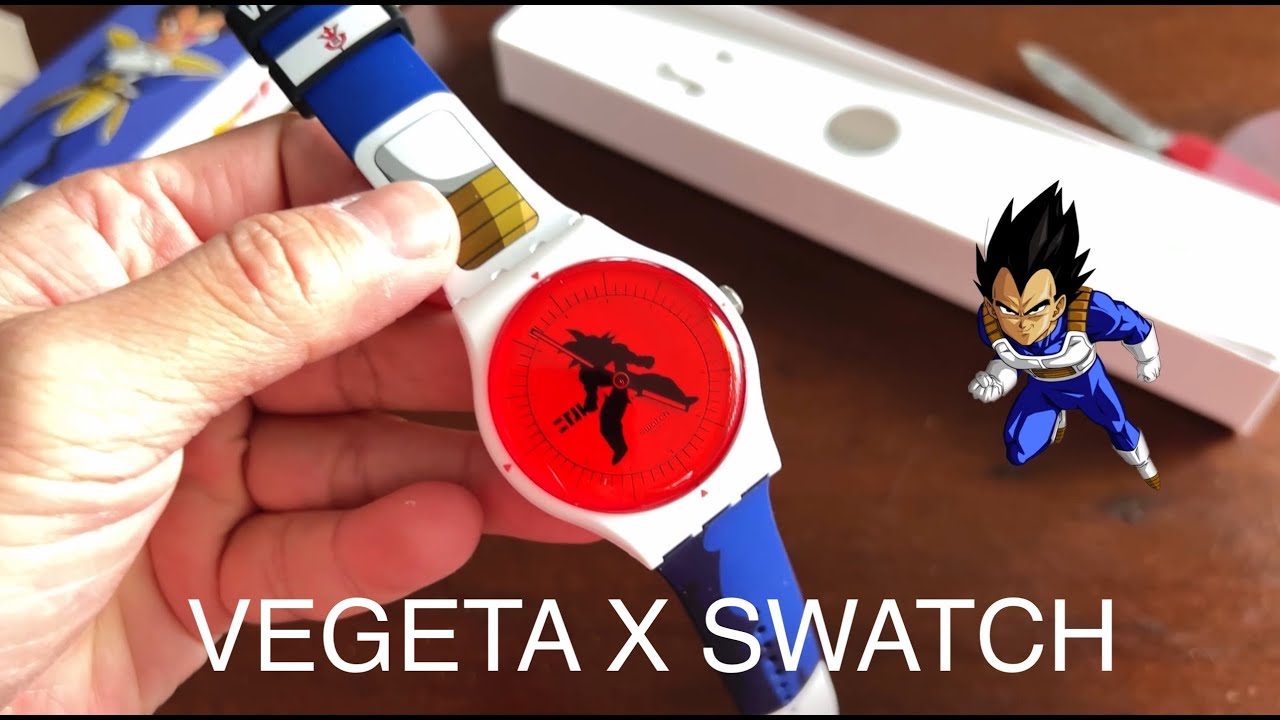 VEGETA X SWATCH : Swatch x Dragonball Z