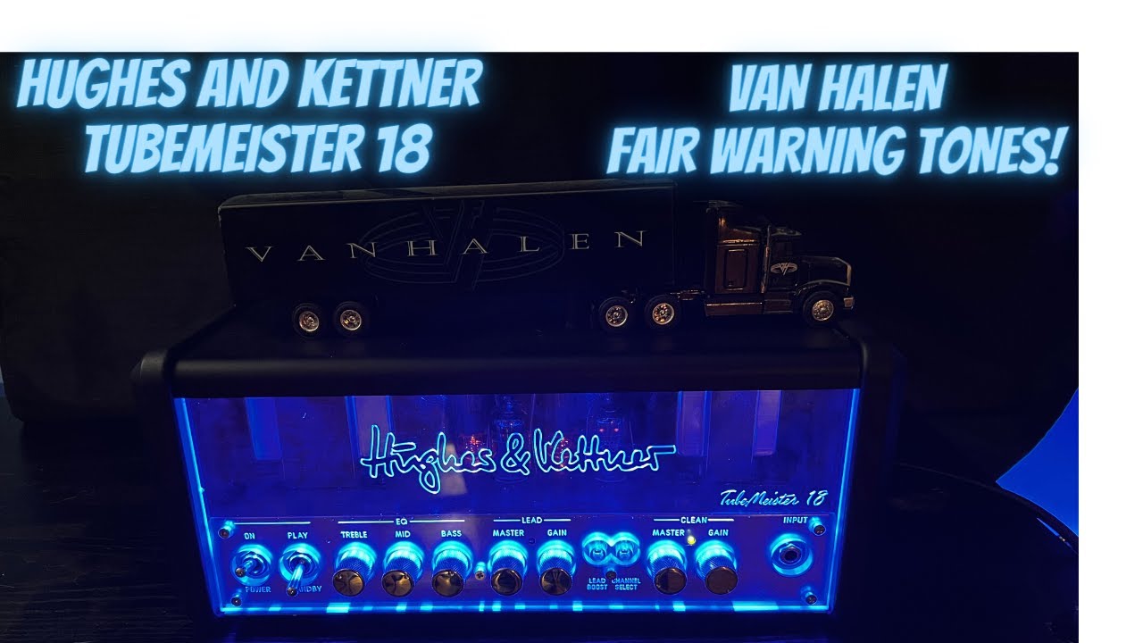 Hughes and Kettner 18 Review And Demo - This amp sounds like Van Halen Fair Warning!