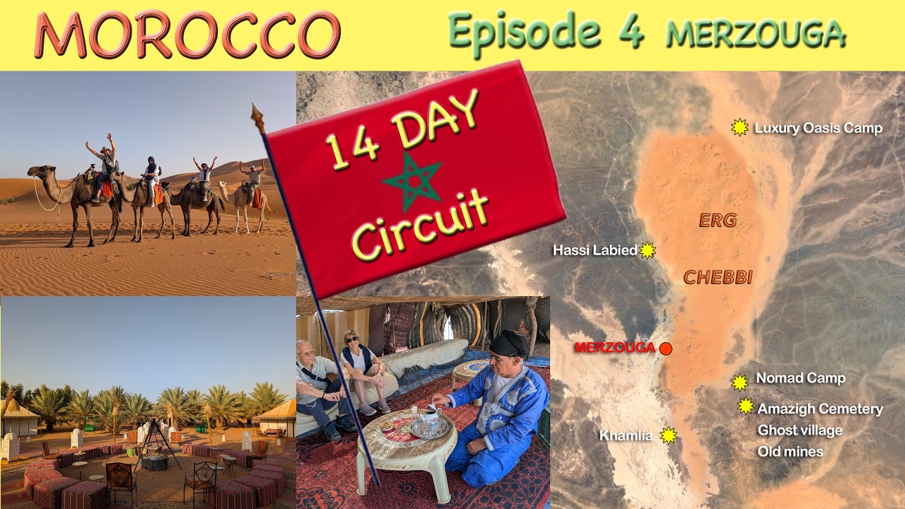 14 day circuit in MOROCCO 🇲🇦 Episode 4 👉 MERZOUGA & ERG CHEBBI