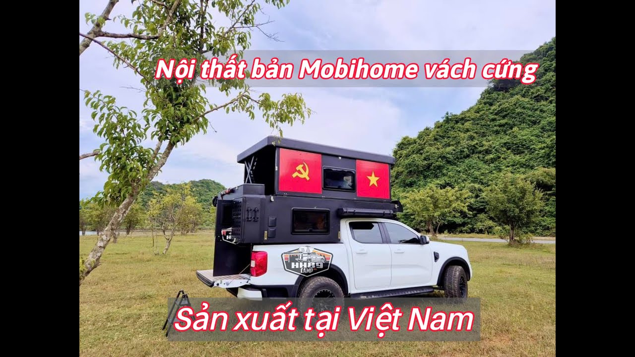 Nhà di động bản vách cứng cho bán tải sản xuất tại Việt Nam sẽ như thế nào?? (P2)