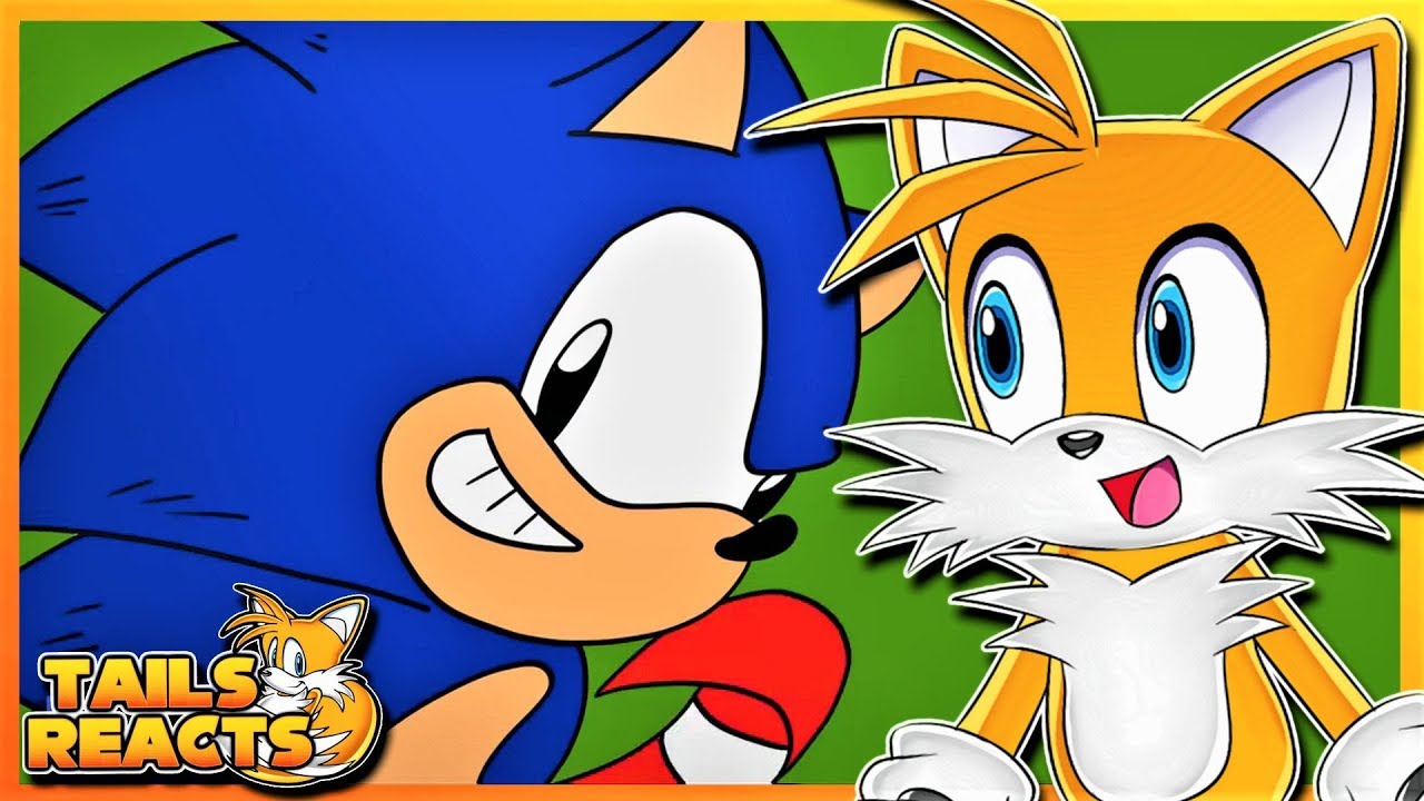 Tails Reacts to SONIC 1 FULL GAME ANIMATION