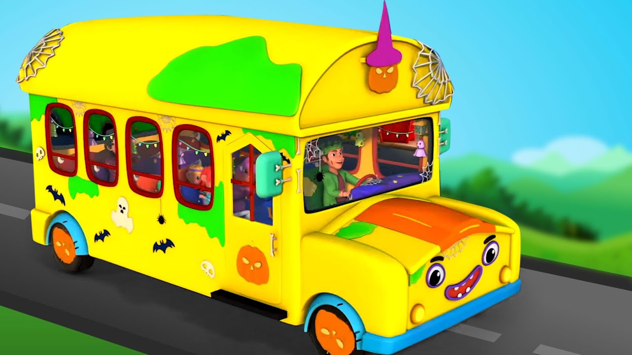 Halloween Wheels On The Bus, Fun Adventure & More Rhymes by Junior Squad