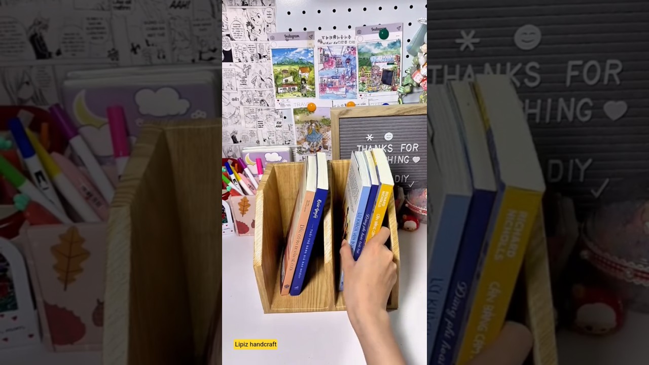 Book Shelf Made from Cardboard | Amazing Craft 😜 
