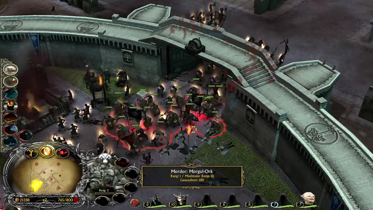 Lotr BFME 1, Edain Mod, Evil Campaign 19. Mission  Pelagir