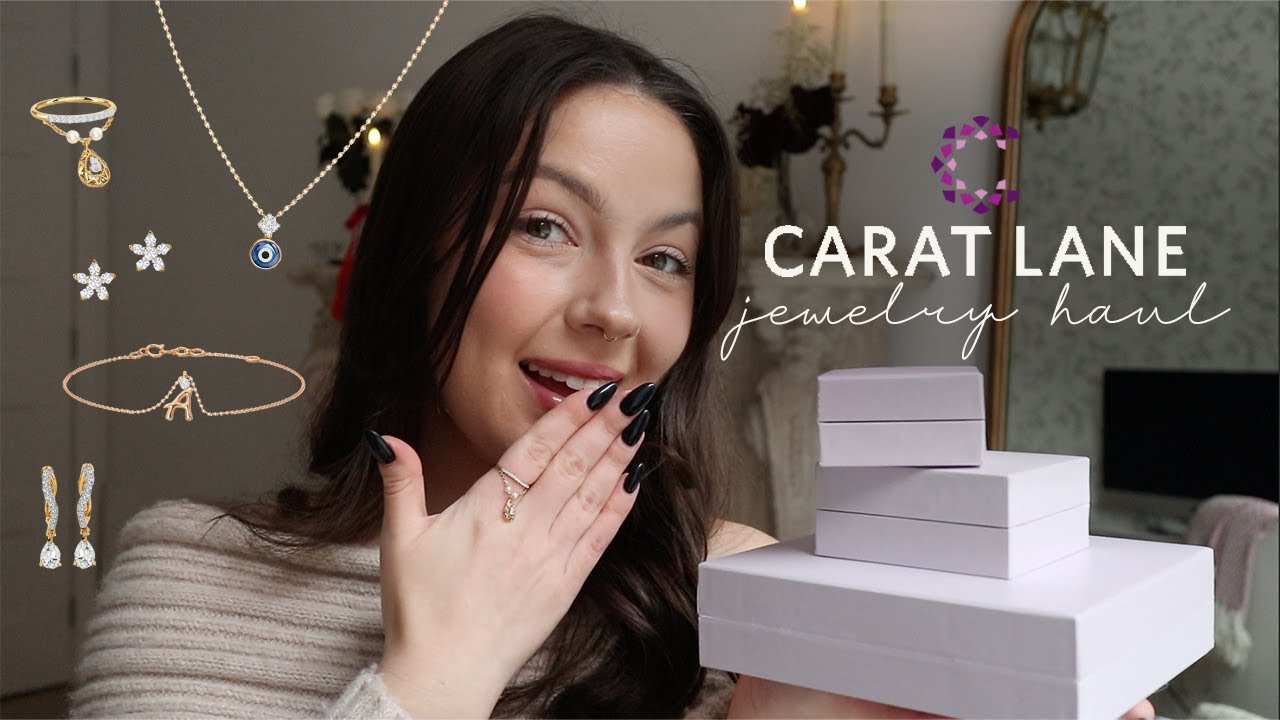 CARATLANE JEWELRY REVIEW & HAUL ✨ | 14K gold jewelry collection