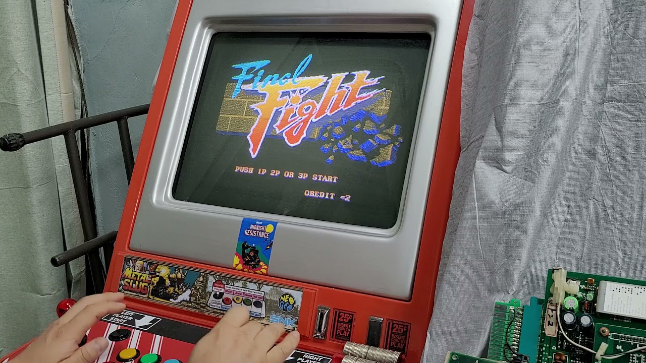 Final Fight 30th Anniversary Edition on Arcade PCB