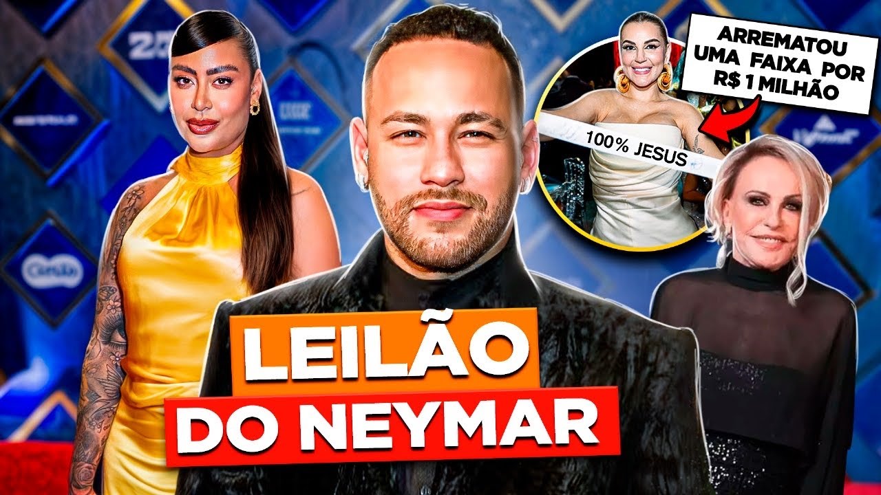 LEILÃO DO NEYMAR: FLOPOU, MAS TEM LOOK FEIO E ARREMATES ABSURDOS | Diva Depressão